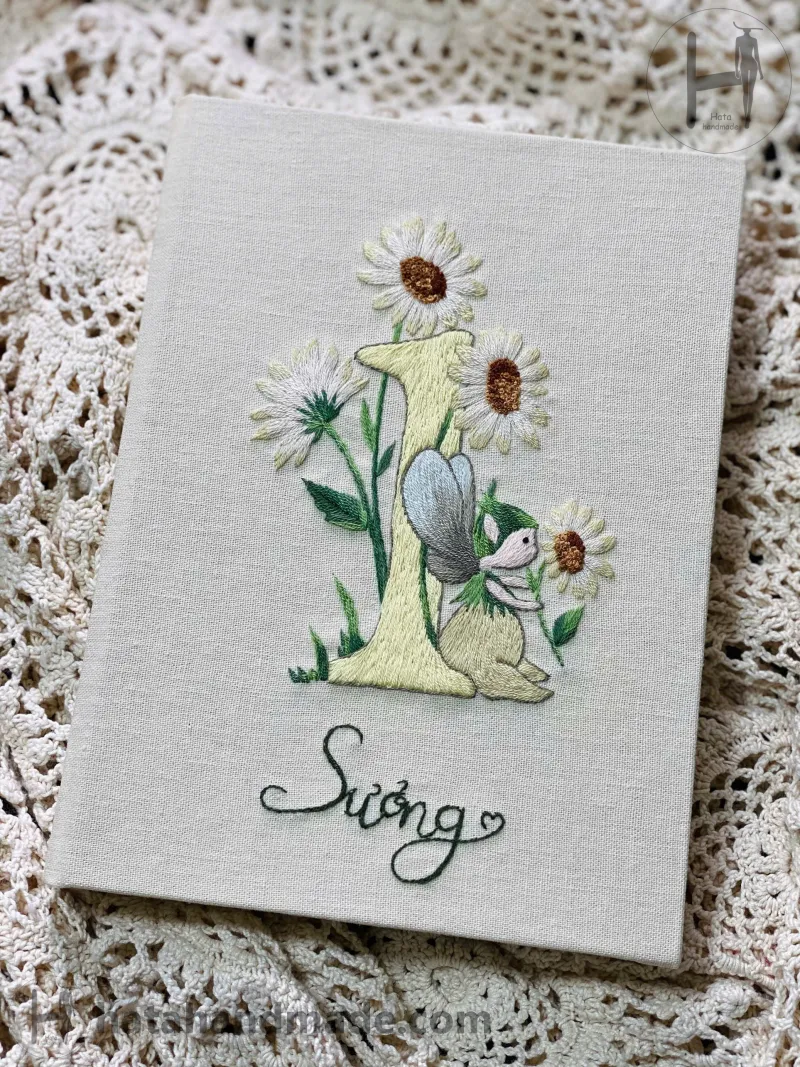 Sổ Tay Thêu Tay Cá Nhân Hóa